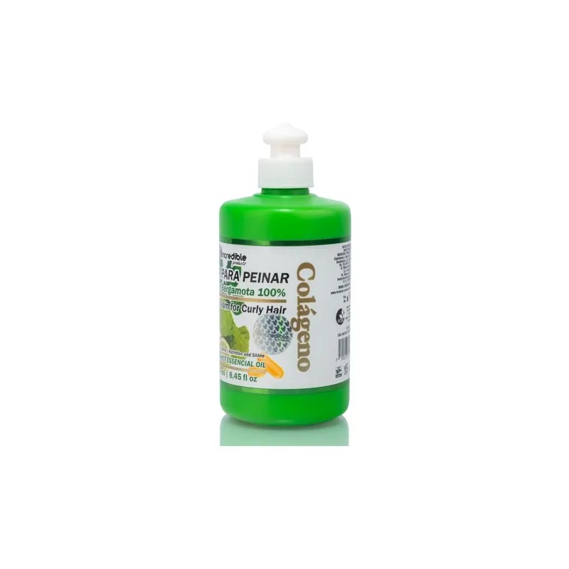 Crema Para Cabello Rizado Aceite Bergamota Rizos Curl 250ml