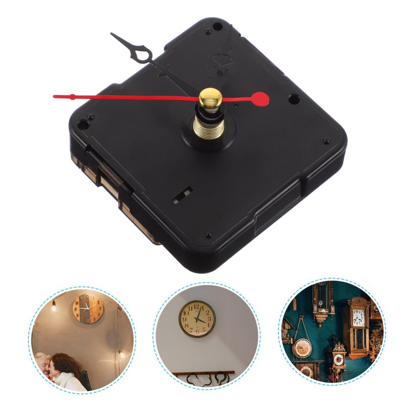 TEHAUX 1 Set Silent Wall Clock Mechanism Kit with Replacement