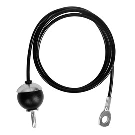 59IN Fitness Pulley Cable - Replacement Cable Machine Accessories -Thick 5mm(0.2inch) - Cable Pulley Attachments for Gym- Heavy Duty Steel Wire Rope for Cable Pulley Machine