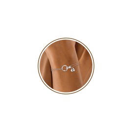 JSJOY Dainty Initial Bracelets for Women Heart Letter L Bracelet Stackable Bracelets for Women Newly Wed Gifts for Couple Wedding Gifts