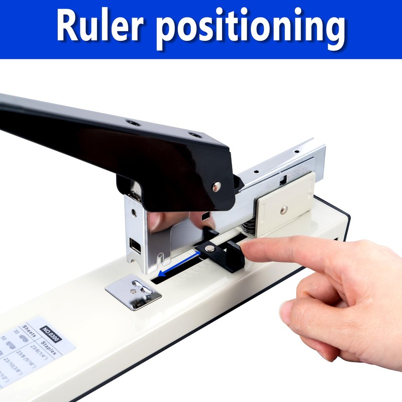 Stapler Heavy Duty, 100 Sheet, 1PACK Manual Big Stapler Metal,max
