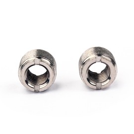 ROSENICE 1 Pair 3/8" Female to 5/8" Male Screw Adapter for Microphone Stand