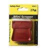 MINISCRAPER® 2 Mini Razor Blade Scrapers with 5 Metal Blade