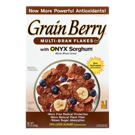 Grain Berry Cereal, BRAN FLAKES, (The Silver Palate), 12 OZ (Pack of 6)6