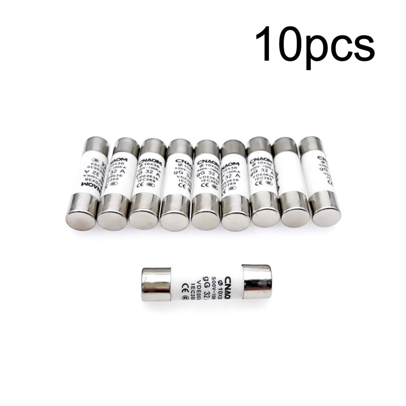 JZK Ceramic Fuses 32 Amp 32 A R015 RT18 10