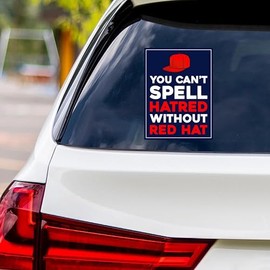 No Kings in America Vinyl Sticker, Resist Hate Decal, Anti-Trump, No Kings Liberty Sticker, Resist Fascism Car Bumper Sticker, 6" x 4.5"