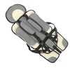 Children Safety Seat Simple Car Portable Seat Foldable Adjustable Strap