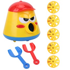 Universal Rotating Power Pot Launcher Toy with Bell Ball Shovels for Children Gifts