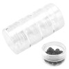 ZEONHEI 10 Sets 4 Layer Stackable Cosmetic Containers with Screw