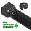 2 Pack Rain Gutter Downspout Extensions Flexible,Down Spout Extender Diverter