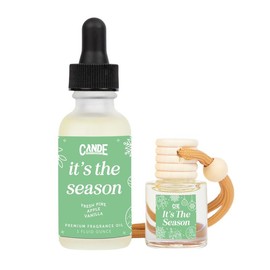 Car Freshener & Refill Bundle - Long Lasting Car Fragrance:_It's The Season