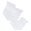 2Pcs Zip Lock Bag Holder Acrylic Food Storage Bag Stand