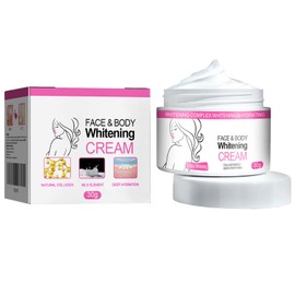 KOAHDE Unterarm Whitening Cream,Whitening-Creme für die Achselhöhlen,Körperaufhellungscreme,Körperpflege-Creme für die Achselhöhlen,Aufhellende Feuchtigkeitscreme für Gesicht und Körper,30G
