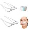Nasal Bandage Dressing Holder, 2 Pcs Elastic Nose Bandages with