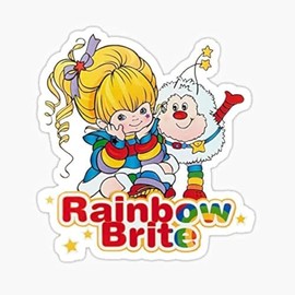 Rainbow Brite Sticker - Graphic for Auto, Wall, Laptop, Cell, Truck Windows and Cars