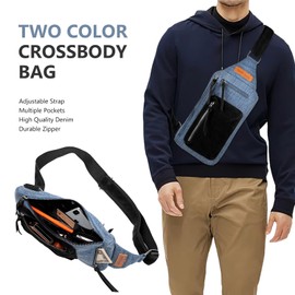 Packs for Women Men Cowboy bag Gifts for Travel Running Sport Workout Hiking Crossbody Fashion Waist Packs Phone Bag Wallets Purse Carrying All Phones (Style 3)