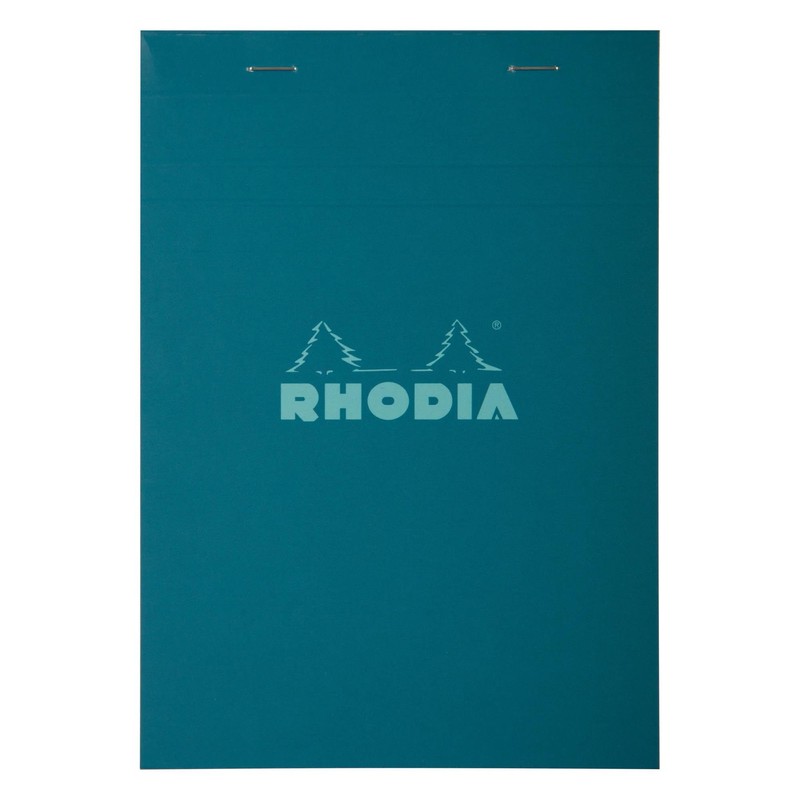 Rhodia Stapled Notepad Colours No. 12 5/5 80 Sheets Micro