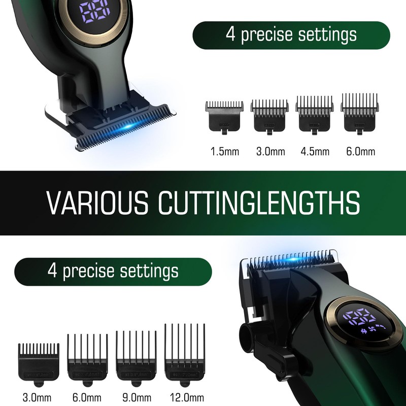 BILLAR Hair Clippers for Men with Beard Trimmer, Professional Clippers
