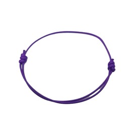 Pingyongchang Adjustable Cord Bracelet- Colorful Waterproof Nylon String Bracelets Boho Surfer Anklet for Men Women Beach Bracelet pulseras para hombres Surfer Bangle Bracelets-Purple