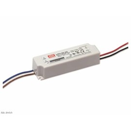 LPV-20-24 20W 24V 0.84A, MEAN WELL, LED Waterproof Switching Power Supply, Drive, Single Output, Switching Power Supply AC-DC