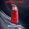 wzrasmiles Right Passenger Side Taillight Rear Brake Lamp Compatible With