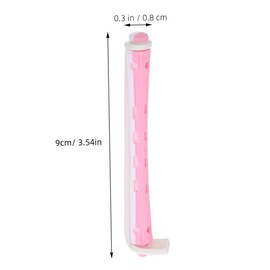 BIUDECO Curling Rods for Long Hair Two-color Perming Bar Hair Rollers Overnight Curls Easy-to-use Perm Rods Stylish Curlers