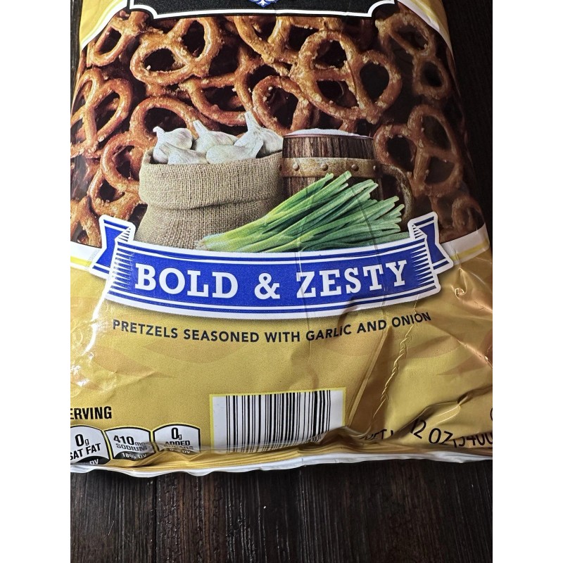 Clancys 2 Bags Clancys Pub Style Pretzel Bold Onion and