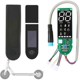 GYL Dashboard for xiaomi m365 pro, Original Dashboard Circuit Board Replacement for Xiaomi mijia M365 Pro Electric Scooter, Upgraded Version Circuit Board and Clear Screen Cover