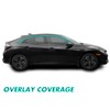 SlickMod Chrome Delete Blackout Vinyl Overlay for 2016-2021 Honda Civic