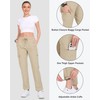 MoFiz Khaki Hiking Pants for Women Quick Dry UPF 50+
