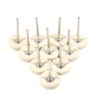 Wool Polishing Disc Grinding Round Wheel with Handle for Metal