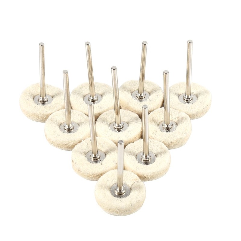Wool Polishing Disc Grinding Round Wheel with Handle for Metal