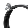 5" Inch Galvanized Pipe Hanger with Rubber - Conduit Mounting