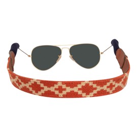 Huck Venture Hand-Stitched Needlepoint Sunglass Strap Retainer (Argentine)