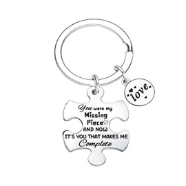 Couple Keyring Boyfriend Gifts Girlfriend Gifts Husband Wife Gift Keyring Valentine's Day Gift Christmas Birthday Gifts for Him Her