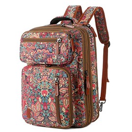 BAOSHA Convertible Backpack 15.6 Inch Laptop Bag Case Travel Briefcase Casual School college Backpack for Women BC-04 (HS)