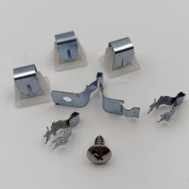 279570 Dryer Door Latch Strike Kit Replacement Part - Compatible With many brands Dryer - Replaces PS334230 AP3094183 279570VP 14205029 236877 420198 423232 (1 pack)