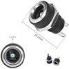 Lunpog DC Socket 5.5 x 2.1 mm 2-Pin DC Power