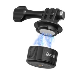 SUREWO Quick Release Base Mount for GoPro,Magnetic 1/4 inch 20 Camera Mount Compatible with GoPro Hero 12 11 10 9 8 7 6 5 Black,DJI Osmo Action 5 pro/4/3,Crosstour/Campark/AkASO and More