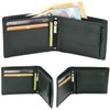 CF CATTERFELD High Quality Carbon Wallet for Men - Black,