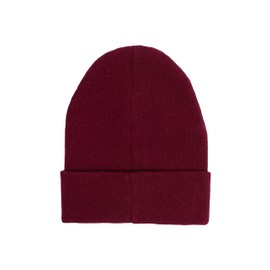 kabak Unisex Breathable Cotton Sportswear Head Warmer Knitted Fisherman Hat, burgundy