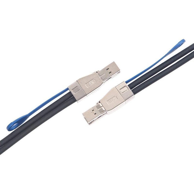 10Gtek Mini SAS 12G External HD SFF-8644 to SFF-8644 Cable,
