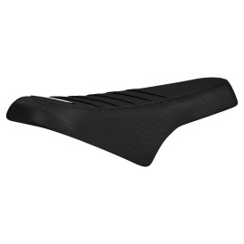Enjoy Mfg Ridstar Q20 Ebike gripper seat cover by Enjoy mfg  all BLACK w/ BLACK ribs #477