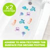 Ginsey Aqua Touch Sea Life Adhesive Non-Slip Safety Treads Tub