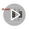 Blum Metabox Drawer Front Fixing Bracket, Nickel, Right and Left,