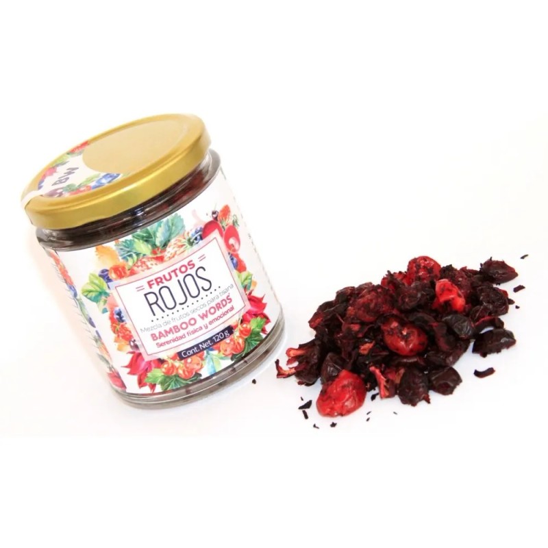 Té Frutos Rojos - 120 G + Vela Masaje 100