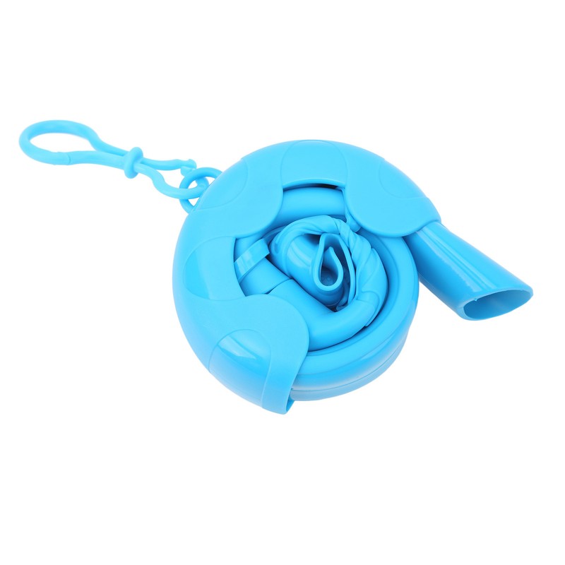 Dry Snorkel Full Silicone Soft Portable with Storage Box Snorkel