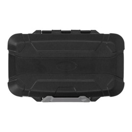 Thickened Multi Functional Fishing Tackle Box Double Opening 4 Sided Shockproof Sealed Waterproof Fishing Tackle Box Black