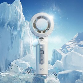OA IceBolt Mist 3-in-1 Portable Handheld Fan Rapid Cooling Mist BLDC Mini Hand Fan OPFN-012FM