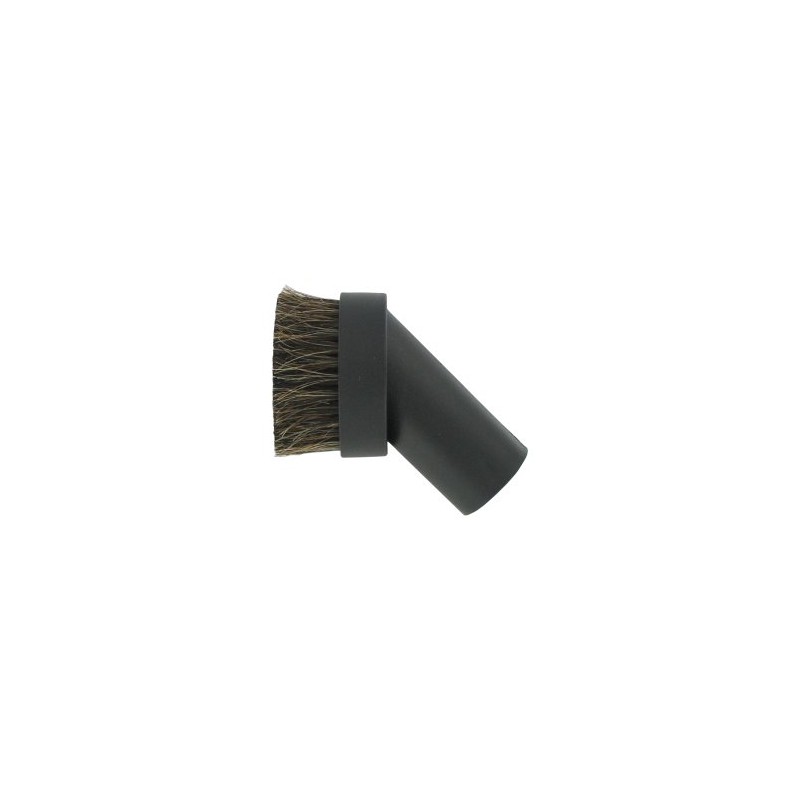 Universal 32 mm Universal Black Plastic Horsehair Round Dusting Brush